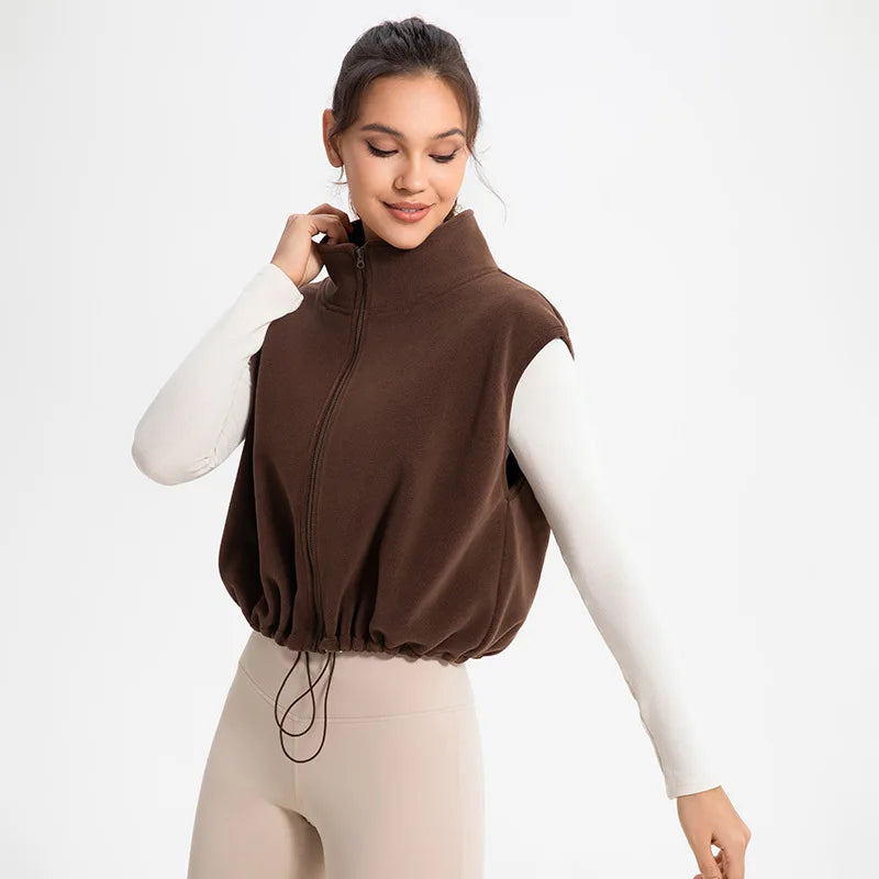 Fleece Winter Fitness Vest